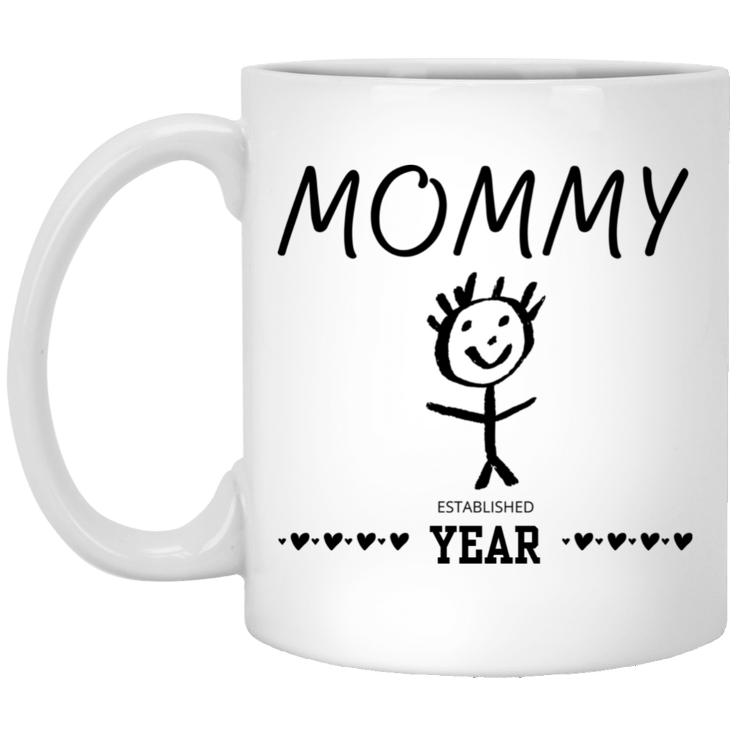 Custom Year Mom Est. Mug