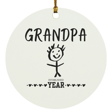 Load image into Gallery viewer, Custom Grandpa Established

