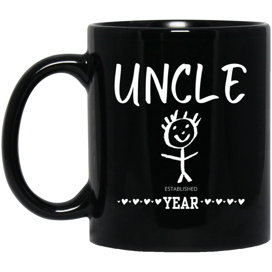 Custom Uncle Established 11 oz. Black