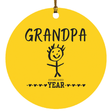 Load image into Gallery viewer, Custom Grandpa Established
